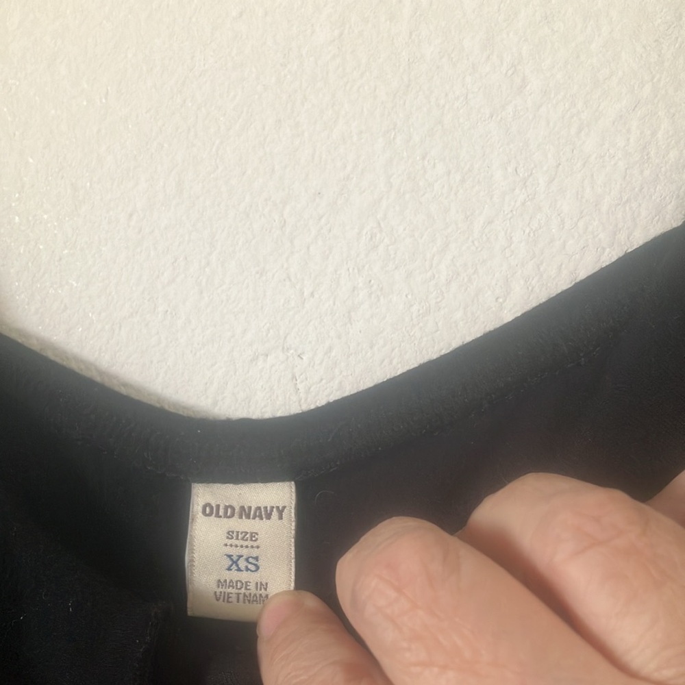 FINAL MARKDOWN Elegant old navy Black Dress xs - Picture 3 of 5